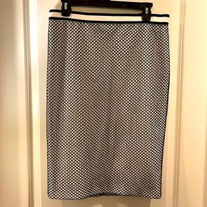 Vince Camuto fish net skirt